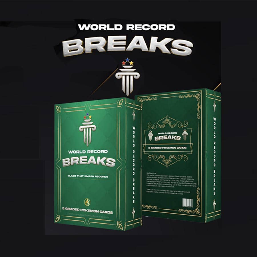 World Record Breaks: Pokmon (5 Graded Pokmon Cards) | Weekend Anime &  Games Online Shop